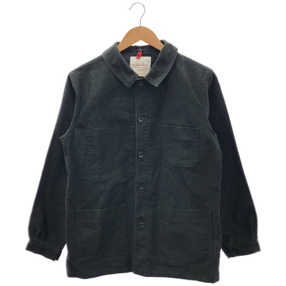 Le Sans Pareil ル サン パレイユ LSP-25U-203001 ブラック Cotton Twill Traditional Coverall コットンツイル トラディショナル カバーオール トップス