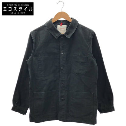 Le Sans Pareil ル サン パレイユ LSP-25U-203001 ブラック Cotton Twill Traditional Coverall コットンツイル トラディショナル カバーオール トップス