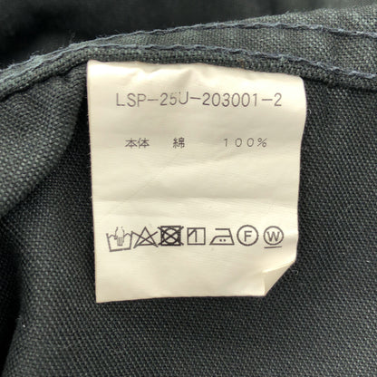 Le Sans Pareil ル サン パレイユ LSP-25U-203001 ブラック Cotton Twill Traditional Coverall コットンツイル トラディショナル カバーオール トップス