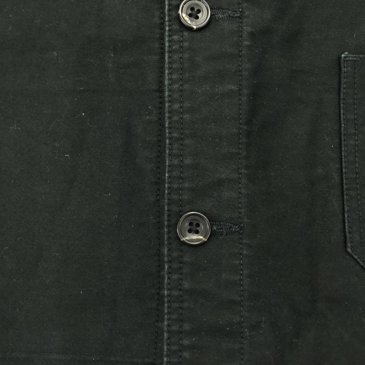 Le Sans Pareil ル サン パレイユ LSP-25U-203001 ブラック Cotton Twill Traditional Coverall コットンツイル トラディショナル カバーオール トップス