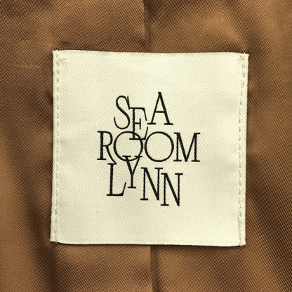 SEA ROOM LYNN シールームリン ベージュ Vintage wash ECOレザーライダース トップス