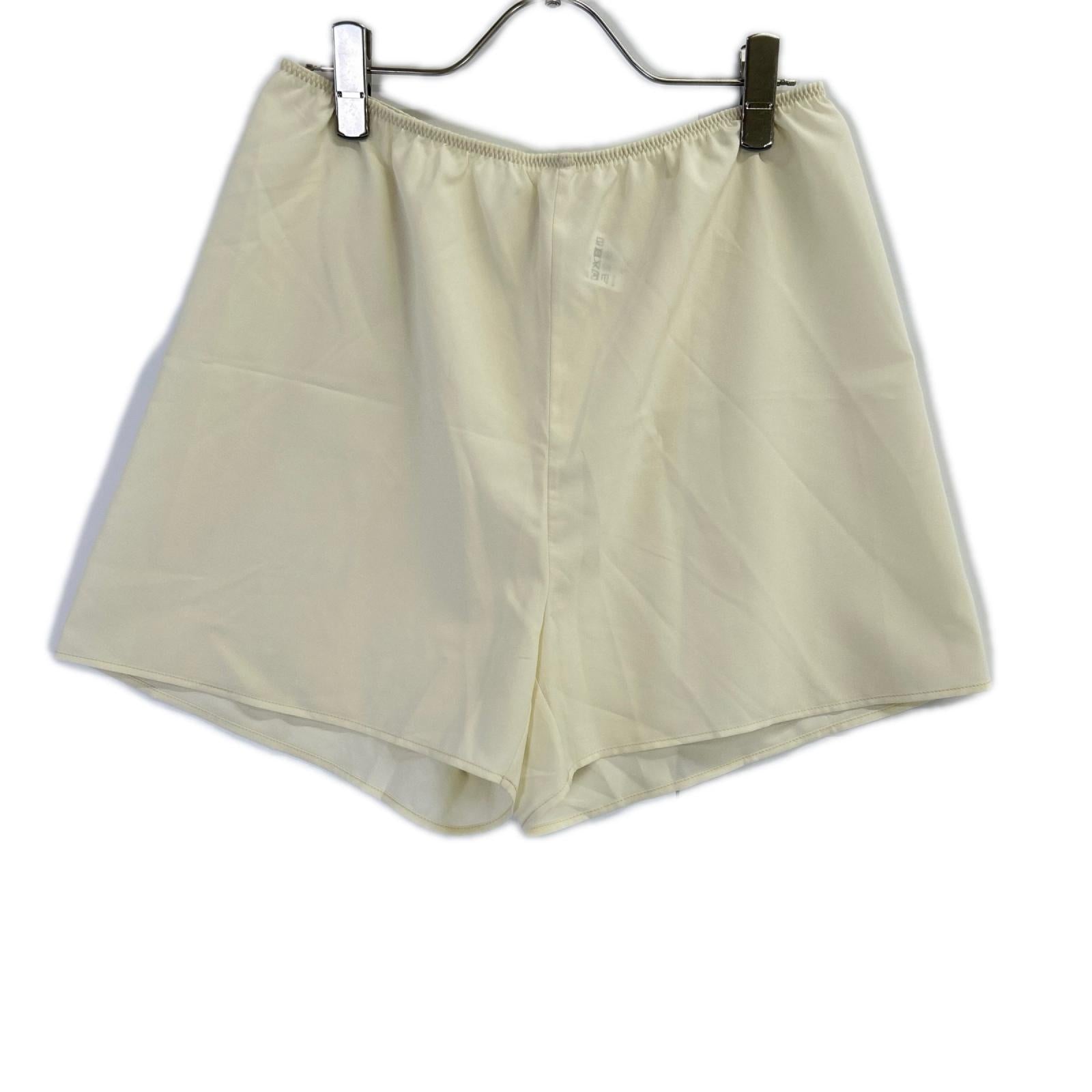 MUSE ミューズ 26年製 ホワイト OGLINEN Wタックワイドパンツ ボトムス