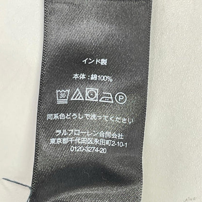 RRL ダブルアールエル 782911360001 ベージュ×オレンジ コットン チェック柄 プラッドジャガードワークシャツ トップス