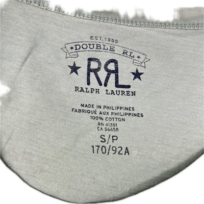 RRL ダブルアールエル 782775286003 デザートグリーン コットン ガーメントダイ ロードランナー ショートスリーブカットソー トップス