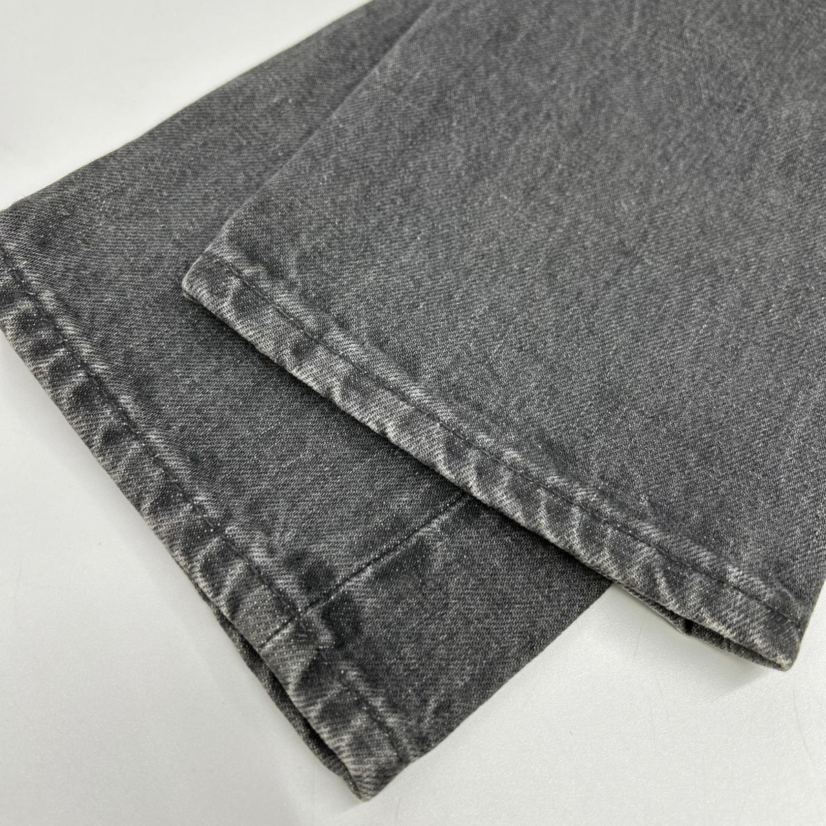 RRL ダブルアールエル 782538549002 グレー コットン ロゴ刺繍 ジップフライ スリムナロー5ポケットデニムパンツ ボトムス