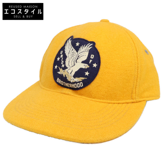 RRL ダブルアールエル 【美品】782891682001 イーグルパッチ ウールブレンド フェルトボールキャップ 帽子