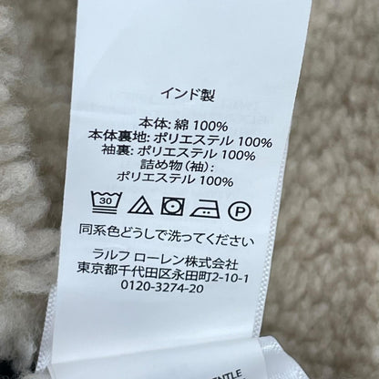POLObyRalphLauren ポロラルフローレン オレンジ コットン クラシックフィット ボアライニング フリースラインド プラッド フランネルオーバーシャツジャケット ジャケット