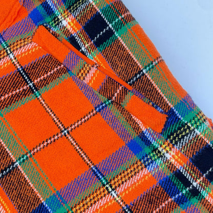 POLObyRalphLauren ポロラルフローレン オレンジ コットン クラシックフィット ボアライニング フリースラインド プラッド フランネルオーバーシャツジャケット ジャケット