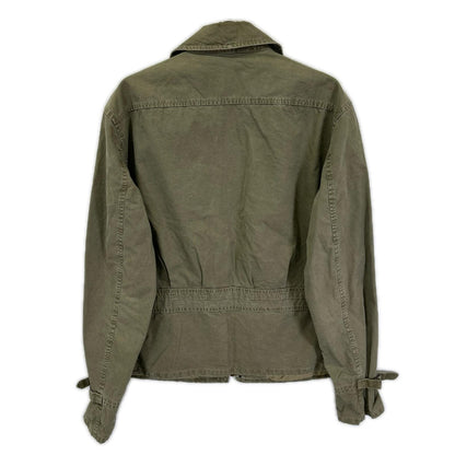 POLObyRalphLauren ポロラルフローレン 90's カーキ コットン TALONジップ チンストラップ ジップアップ サファリジャケット ジャケット