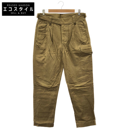 POLObyRalphLauren ポロラルフローレン 710879956001 ベージュ コットン リラックスフィット プリーツ バギーチノカーゴパンツ ボトムス