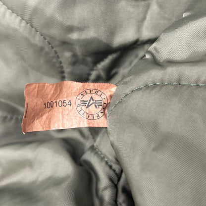 ALPHA INDUSTRIES アルファインダストリーズ MIL-J-23230A CWU-45 カーキ ナイロン AIR-CREW ワッペン MA-1 フライトジャケット ジャケット