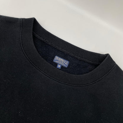 TOYO ENTERPRISE COMPANY LTD. 東洋エンタープライズ TT69300 ブラック コットン SUKA CREW SWEAT EMBROIDERED ALASKA トップス