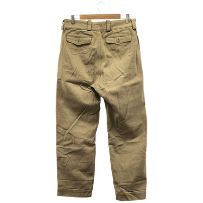 WAIPER ワイパー 23WP69 M-52 フランス軍 1950-60年代 ベージュ ヴィンテージ ツータック チノトラウザー ボトムス