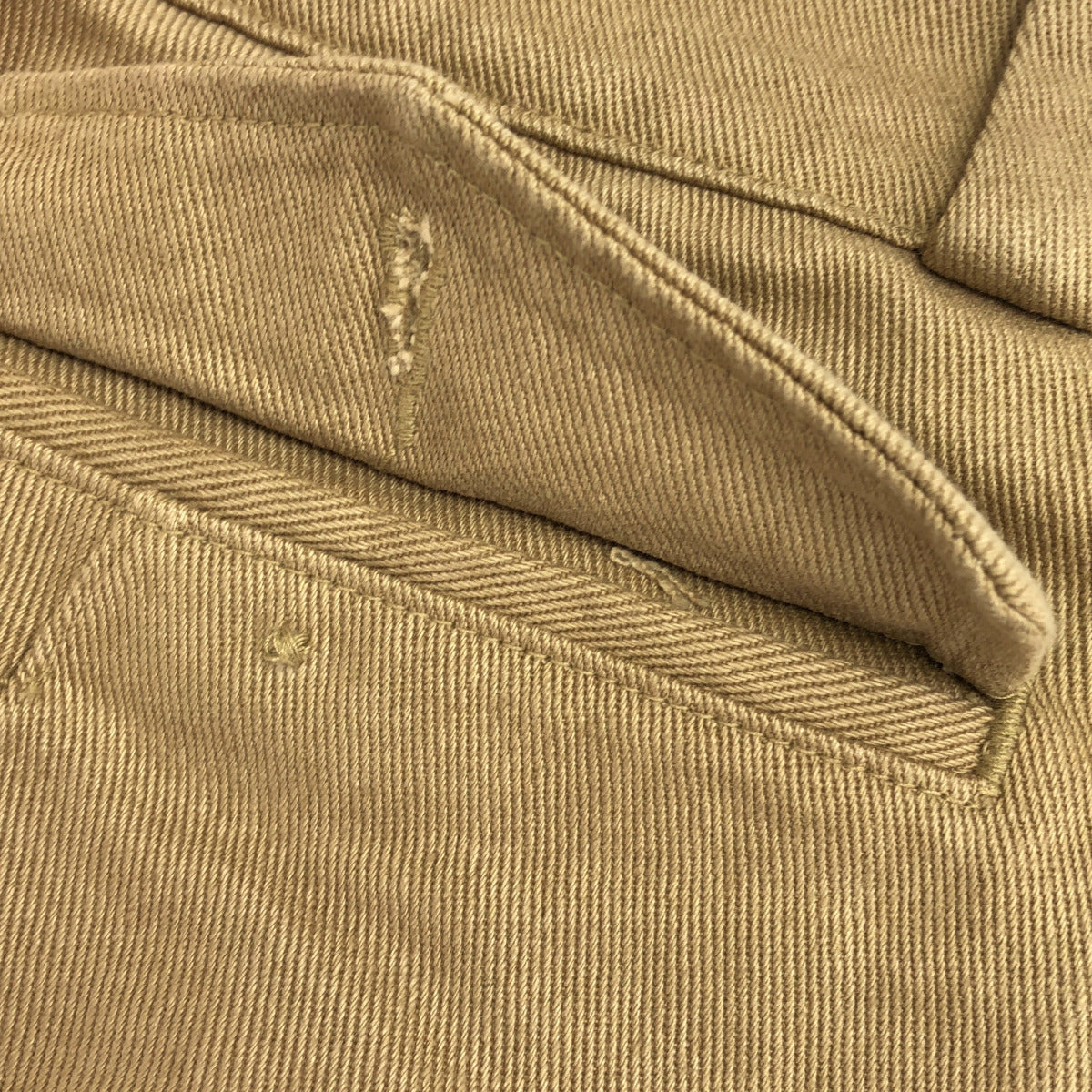 WAIPER ワイパー 23WP69 M-52 フランス軍 1950-60年代 ベージュ ヴィンテージ ツータック チノトラウザー ボトムス