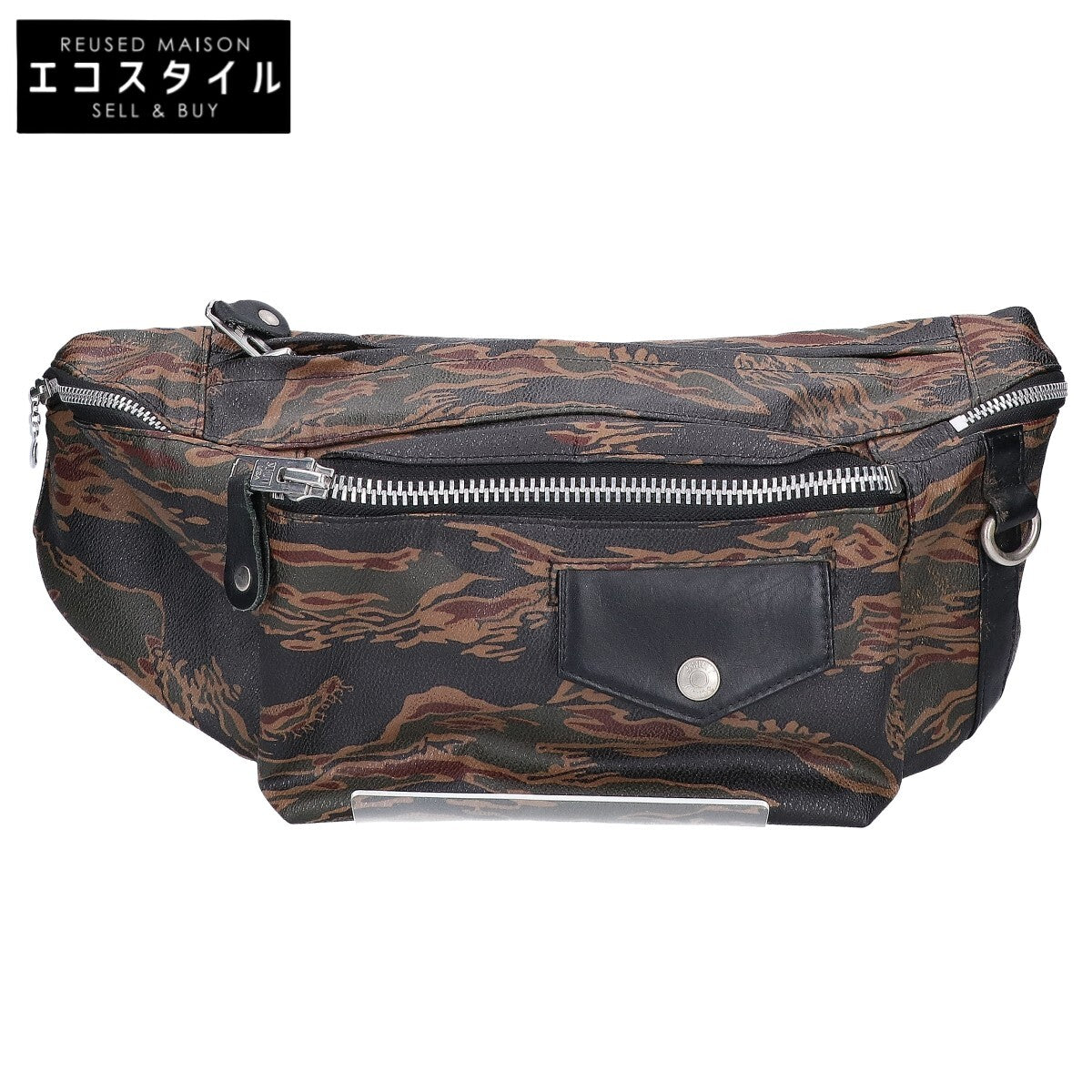 schott ショット 3179012 TIGER CAMO BODY BAG タイガーカモ ボディバッグ ウエストバッグ