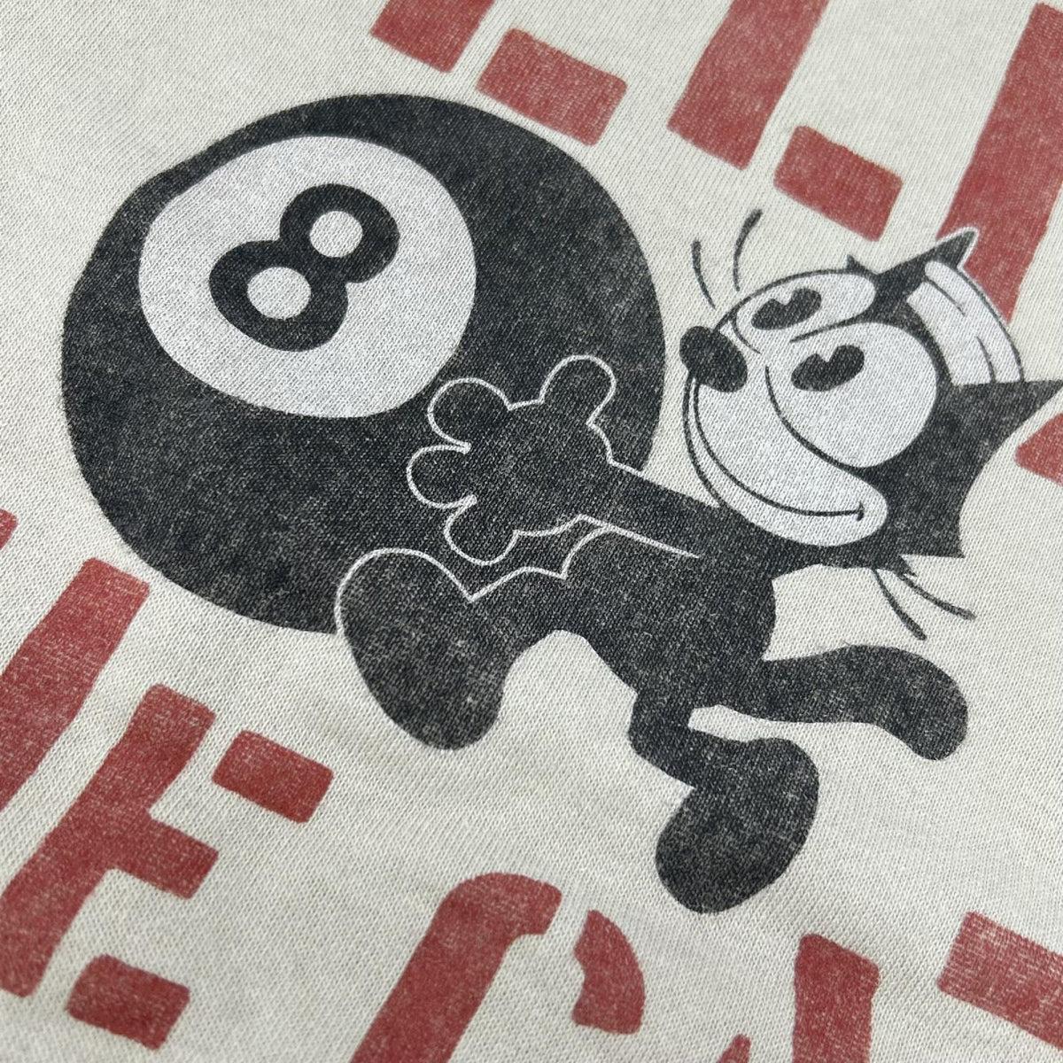 TOYS McCOY PRODUCT トイズマッコイプロダクト TMC2360 サンド×ネイビー MILITARY SWEAT SHIRT FELIX THE CAT 8 BALL トップス