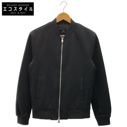 ARMANI EXCHANGE アルマーニエクスチェンジ 3HZB80 ZJT4Z ブラック ポリエステル ジップアップ ワッフルキルティングジャケット トップス