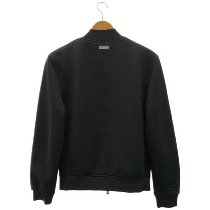 ARMANI EXCHANGE アルマーニエクスチェンジ 3HZB80 ZJT4Z ブラック ポリエステル ジップアップ ワッフルキルティングジャケット トップス