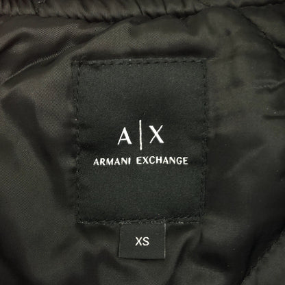 ARMANI EXCHANGE アルマーニエクスチェンジ 3HZB80 ZJT4Z ブラック ポリエステル ジップアップ ワッフルキルティングジャケット トップス