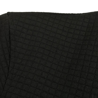 ARMANI EXCHANGE アルマーニエクスチェンジ 3HZB80 ZJT4Z ブラック ポリエステル ジップアップ ワッフルキルティングジャケット トップス
