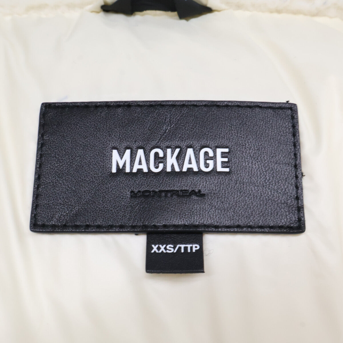Mackage マッカージュ 11542256 EDANA-TD オーバーサイズ フード付 ボアダウンジャケット ジャケット