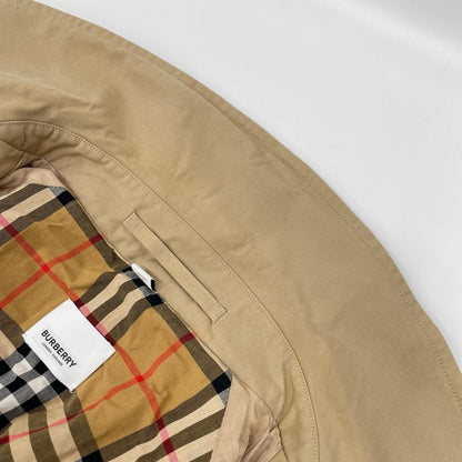 BURBERRY バーバリー 8016222 ベージュ コットンギャバジン ノヴァチェックライニング ホースフェリープリントステンカラーコート コート