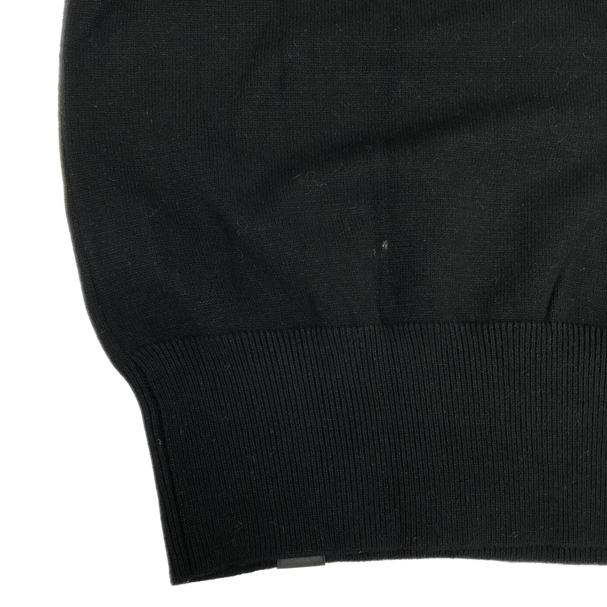 DOUBLE STANDARD CLOTHING ダブルスタンダードクロージング 0209-070-251 25年製 ブラック SNOWY ロゴ入りセーター トップス