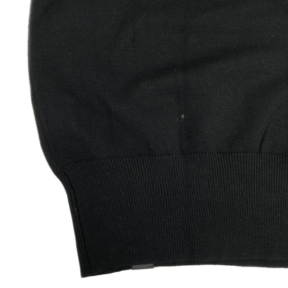 DOUBLE STANDARD CLOTHING ダブルスタンダードクロージング 0209-070-251 25年製 ブラック SNOWY ロゴ入りセーター トップス