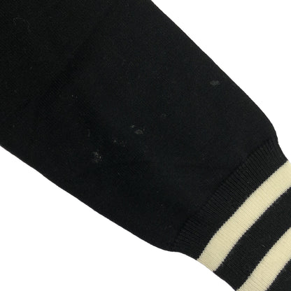 DOUBLE STANDARD CLOTHING ダブルスタンダードクロージング 0209-070-251 25年製 ブラック SNOWY ロゴ入りセーター トップス