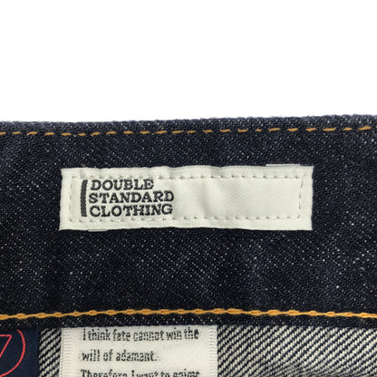 DOUBLE STANDARD CLOTHING ダブルスタンダードクロージング 0206-181-241 24年製 インディゴ 12.5oz 反応デニムワイドパンツ ボトムス