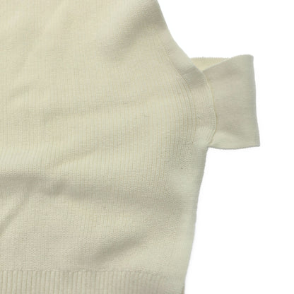 DOUBLE STANDARD CLOTHING ダブルスタンダードクロージング 0509-060-231 ホワイト コットン Vネックニットベスト トップス