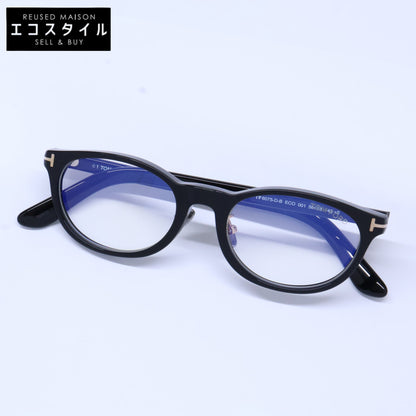 TOM FORD トムフォード TF6075-D-B ECO 001 ブルーライトカットレンズ オーバルシェイプ アイウェア 眼鏡
