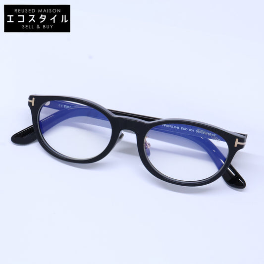 TOM FORD Tom Ford TF6075-D-B ECO 001 Blue-Light-Blocking Lenses Oval-Shape Eyewear Glasses