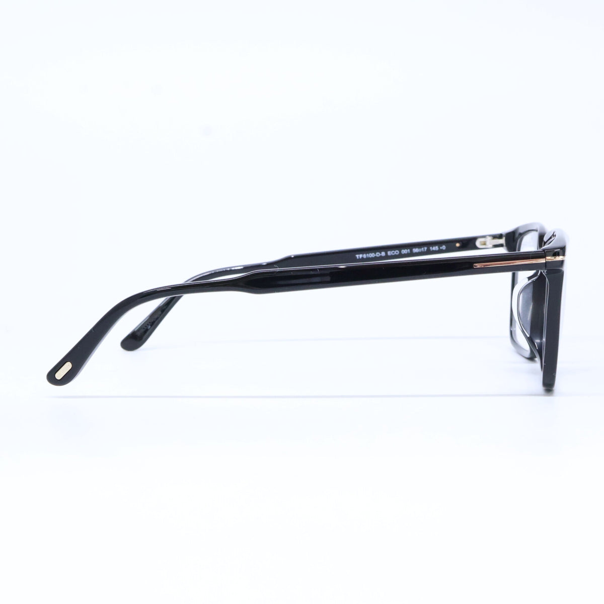 TOM FORD トムフォード TF6100-D-B ECO 001 ブルーライトカットレンズ スクエアシェイプ アイウェア 眼鏡