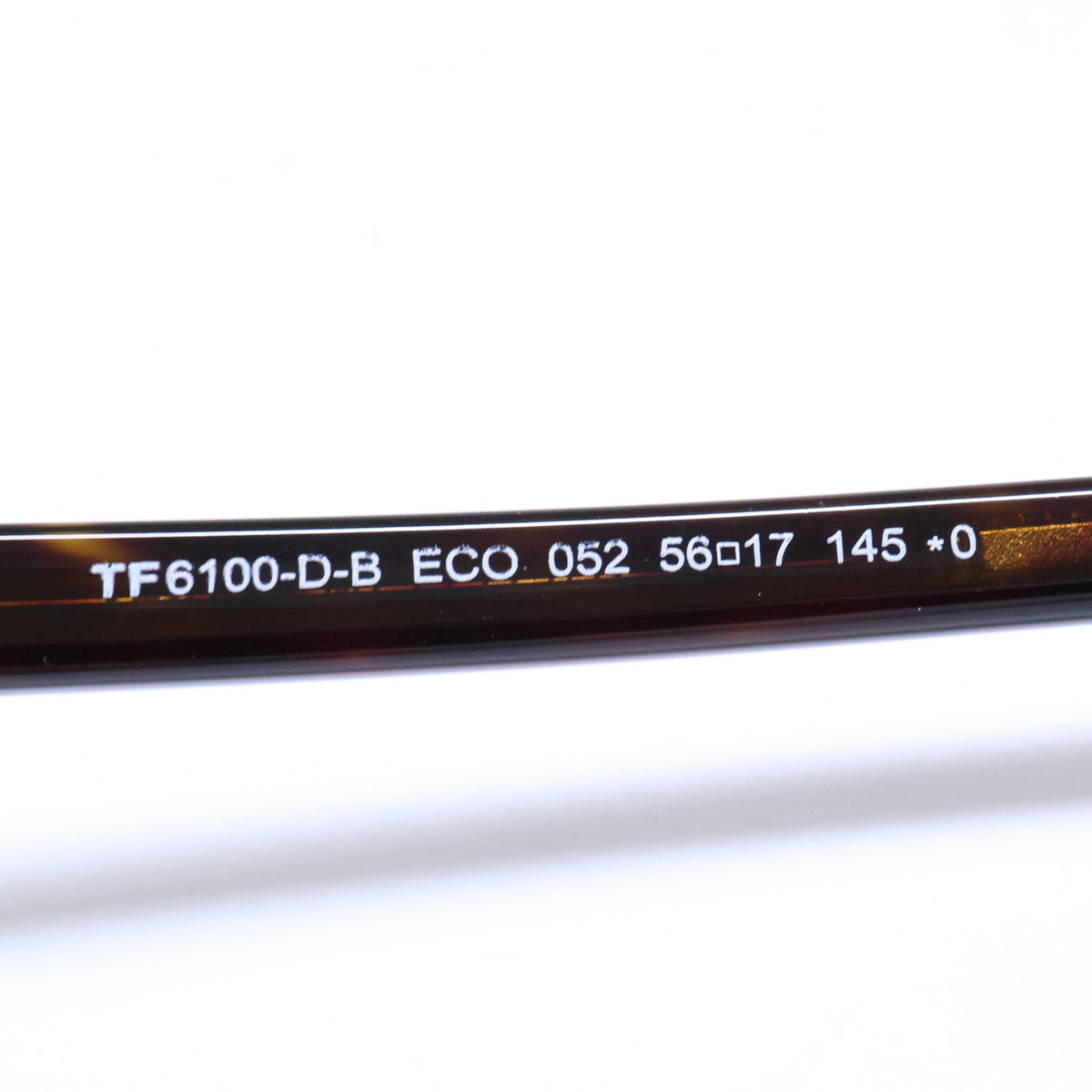 TOM FORD トムフォード TF6100-D-B ECO 052 ブルーライトカットレンズ スクエアシェイプ アイウェア 眼鏡