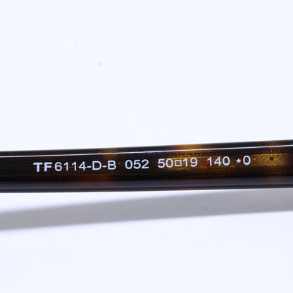 TOM FORD トムフォード 【新品未使用】TF6114-D-B 052 ブルーライトカットレンズ オーバルシェイプ アイウェア 眼鏡