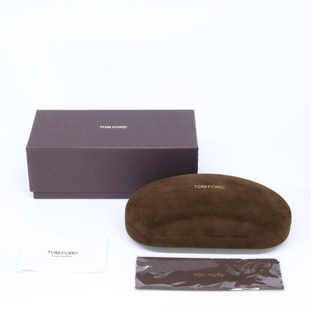 TOM FORD トムフォード TF6162-D-B 001 ブルーライトカットレンズ ウェリントンシェイプ アイウェア 眼鏡