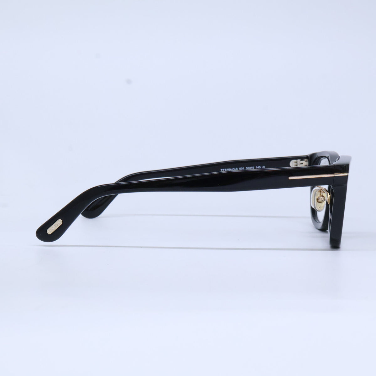 TOM FORD トムフォード TF6164-D-B 001 ブルーライトカットレンズ スクエアシェイプ アイウェア 眼鏡