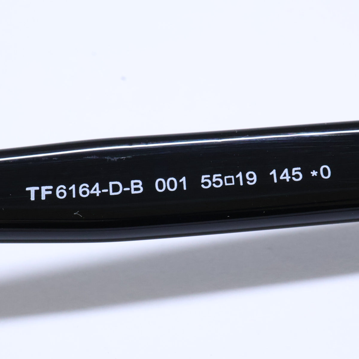 TOM FORD トムフォード TF6164-D-B 001 ブルーライトカットレンズ スクエアシェイプ アイウェア 眼鏡