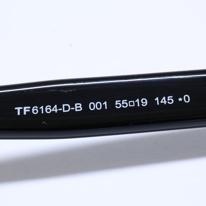 TOM FORD トムフォード TF6164-D-B 001 ブルーライトカットレンズ スクエアシェイプ アイウェア 眼鏡
