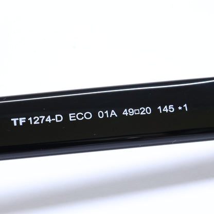 TOM FORD トムフォード 【新品未使用】TF1274-D ECO 01A ライトブルーレンズ ウェリントンシェイプ サングラス