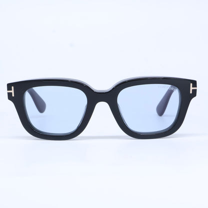 TOM FORD トムフォード TF1274-D ECO 01A ライトブルーレンズ ウェリントンシェイプ サングラス