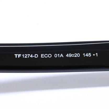 TOM FORD トムフォード 【美品】TF1274-D ECO 01A ライトブルーレンズ ウェリントンシェイプ サングラス