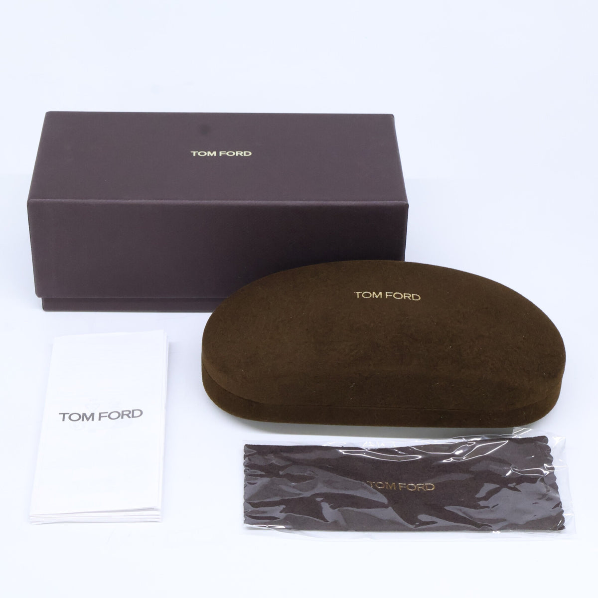 TOM FORD トムフォード 【美品】TF1274-D ECO 01A ライトブルーレンズ ウェリントンシェイプ サングラス