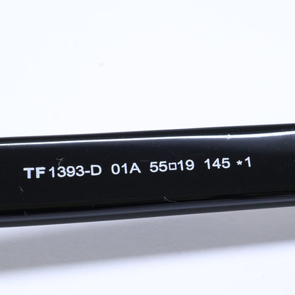 TOM FORD トムフォード 【新品未使用】TF1393-D 01A ライトブルーレンズ テレビジョンカット スクエアシェイプ サングラス