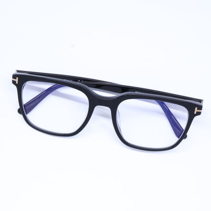 TOM FORD トムフォード TF5818-F-B ECO 001 ブルーライトカットレンズ ウェリントンシェイプ アイウェア 眼鏡