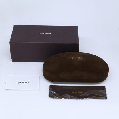 TOM FORD トムフォード F5898-B ECO 052 ブルーライトカットレンズ ウェリントンシェイプ アイウェア 眼鏡