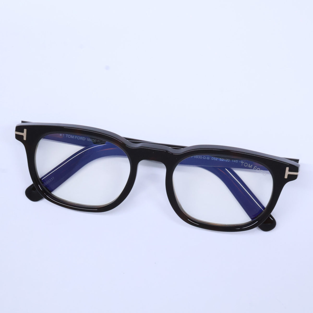 TOM FORD トムフォード 【新品未使用】TF5930-D-B 052 ブルーライトカットレンズ ウェリントンシェイプ アイウェア 眼鏡