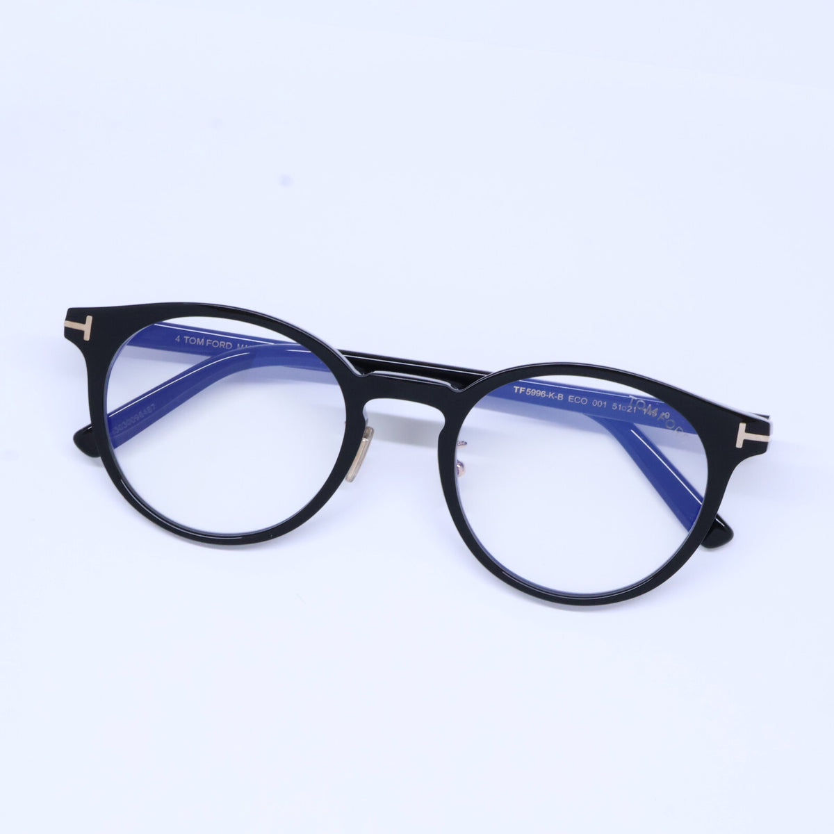 TOM FORD トムフォード TF5996-K-B ECO 001 ブルーライトカットレンズ ボストンシェイプ アイウェア 眼鏡