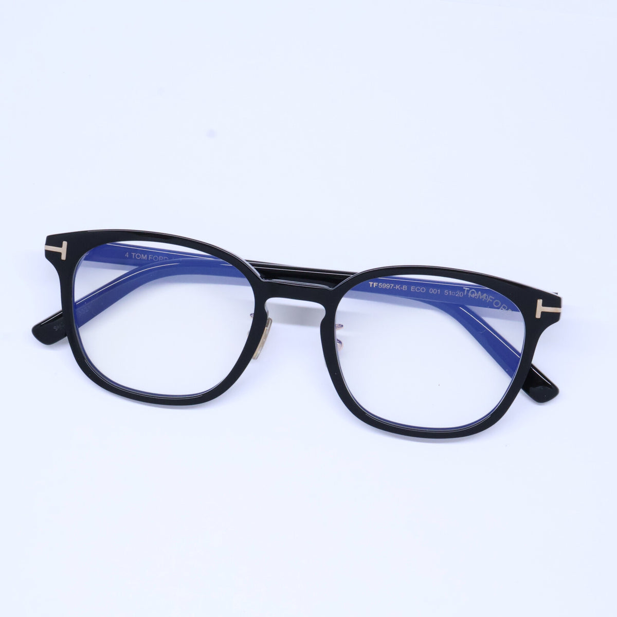 TOM FORD トムフォード 【新品未使用】TF5997-K-B ECO 001 ブルーライトカットレンズ ウェリントンシェイプ アイウェア 眼鏡